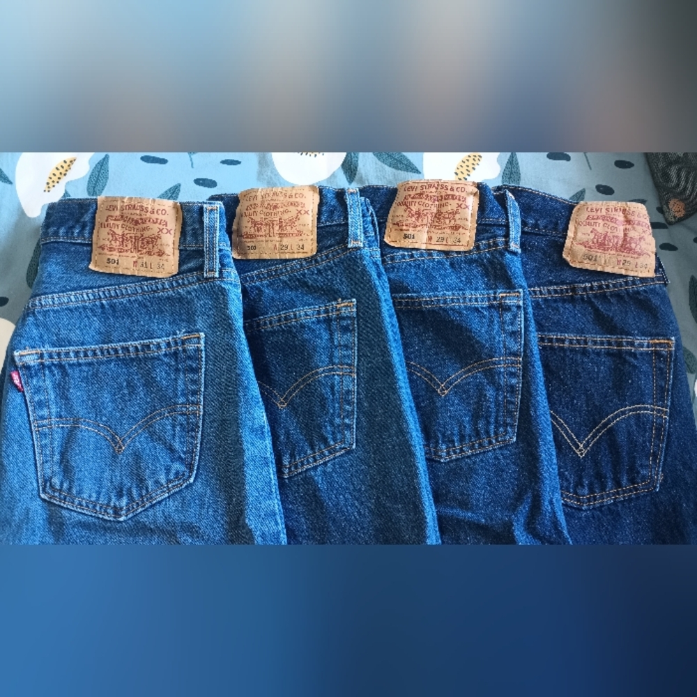 Levi Jeans - Men's Button Fly 501s